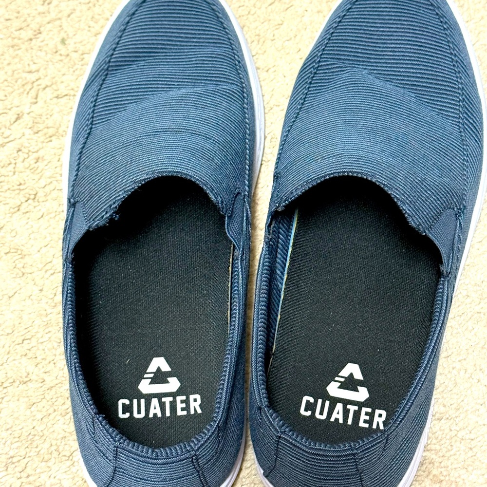 Travis Mathew Men's Blue Slip-On Athletic Shoes